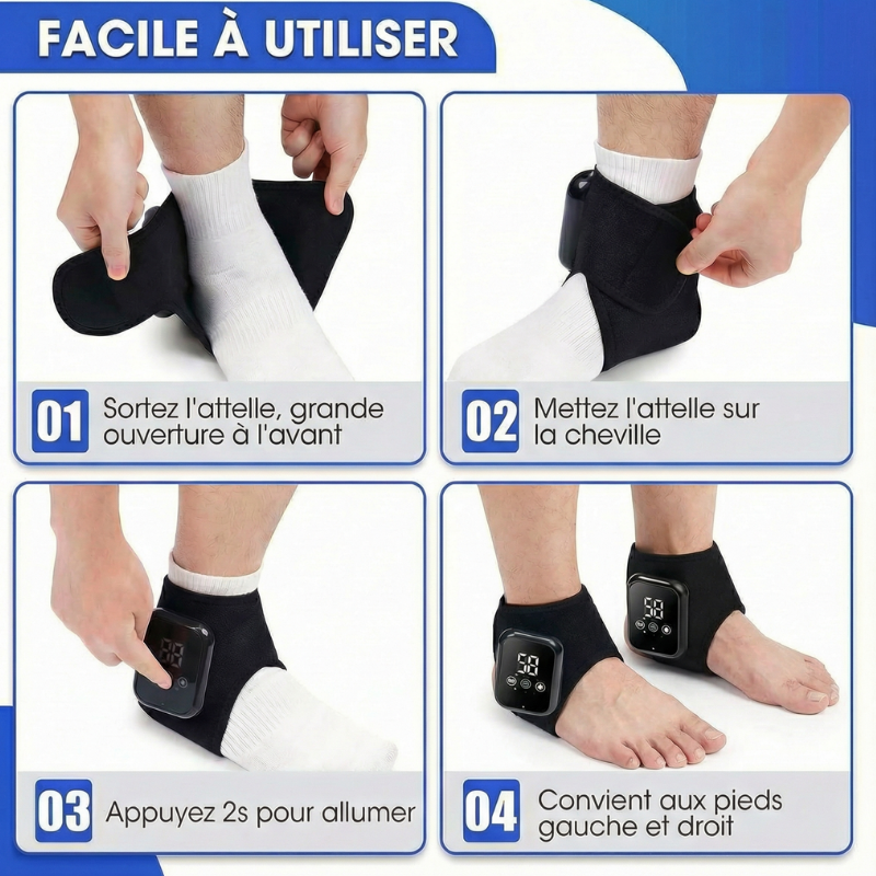 Calmerva Masseur Chauffant Pieds & Chevilles