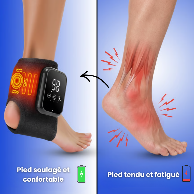 Calmerva Masseur Chauffant Pieds & Chevilles